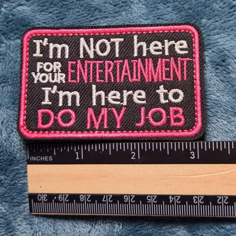 NWOT Service Dog Patch Pink